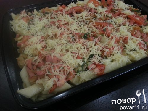 Запеканка из макарон